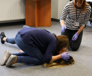 Policjanci z wydziału ruchu drogowego najlepsi w udzielaniu pierwszej pomocy! Wygrali Puchar Komendanta