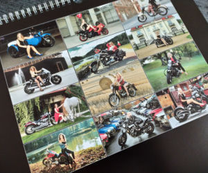 Motocyklistki w kalendarzu charytatywnym