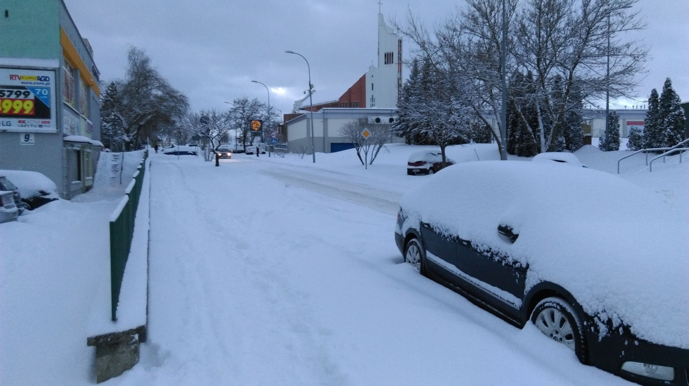 Białystok. Atak zimy 15.01.2019