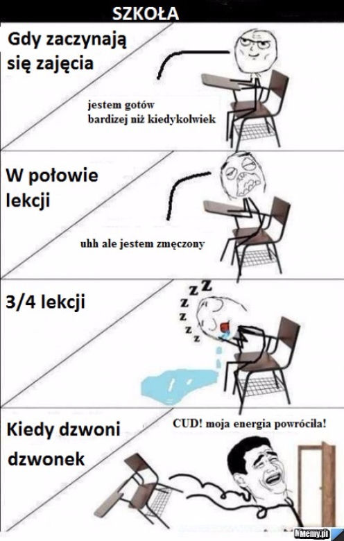 Memy o szkole