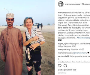 Marta Manowska w Omanie