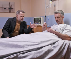 Pierwsza miłość, odcinek 3392: Artur (Łukasz Płoszajski), Bartek (Rafał Kwietniewski)