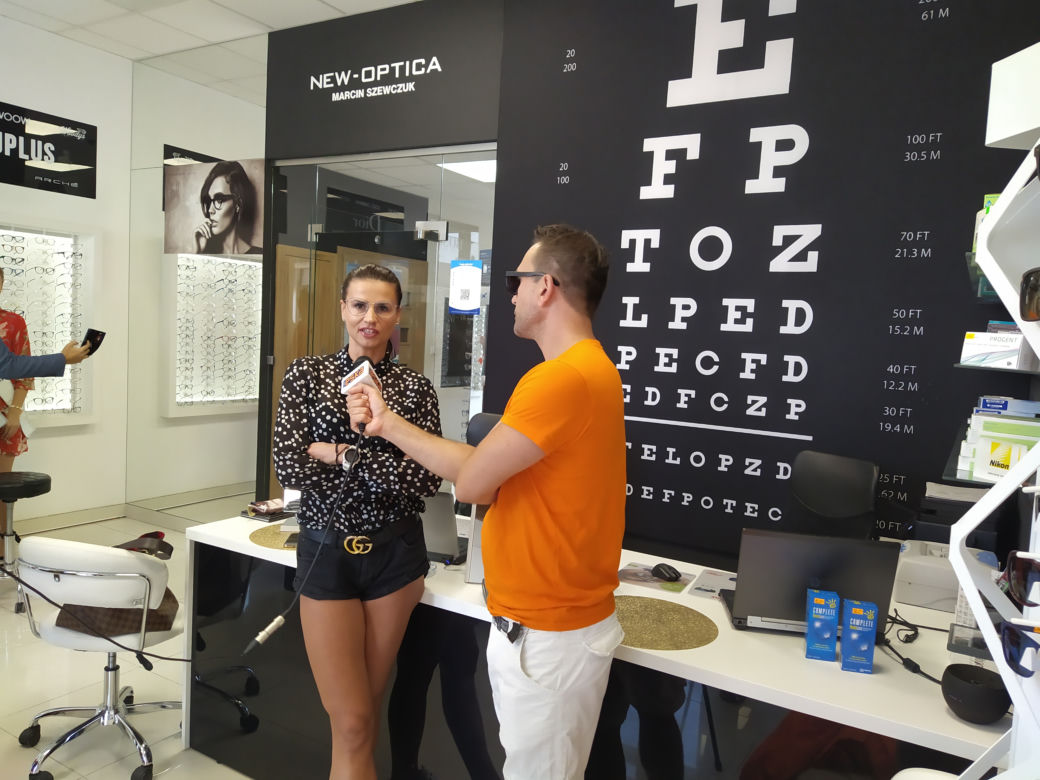 Eska Summer City w salonie optycznym New Optica