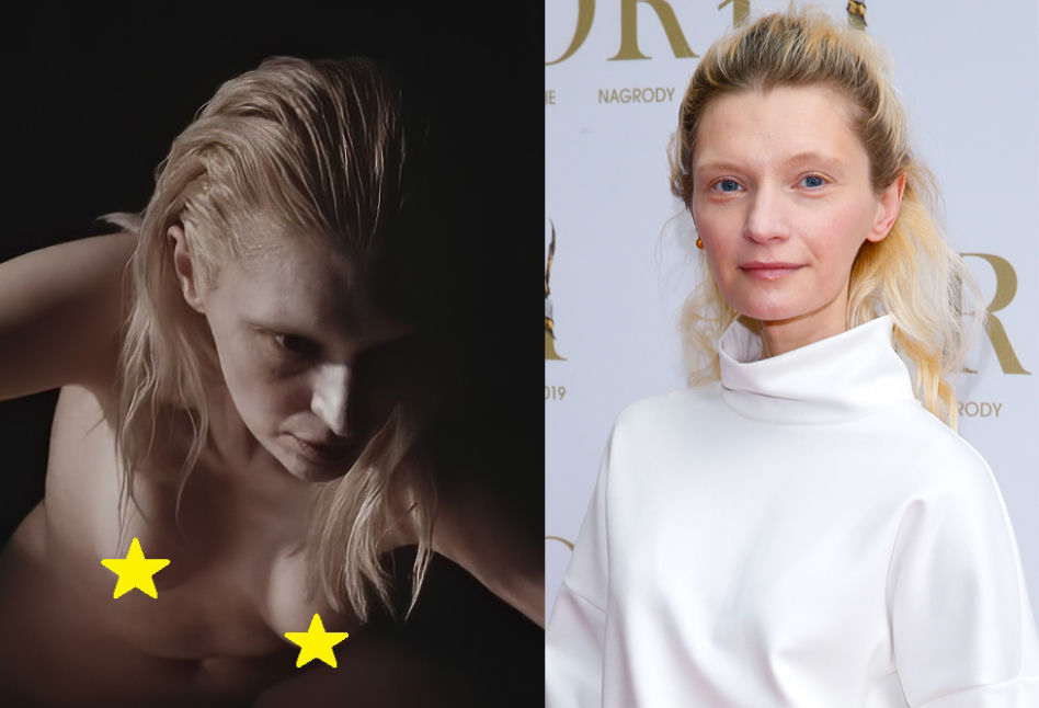 Agata Buzek nago w niemieckim horrorze