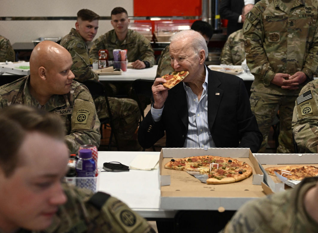 Pizza z żołnierzami