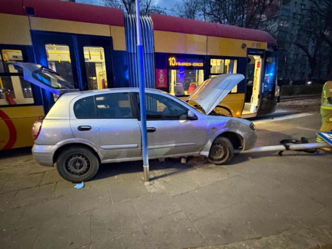 Wypadek na Mokotowie