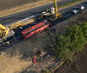 Niebo zapłakało nad Reginą Ż. Wzruszający pogrzeb ofiary tragedii na Węgrzech