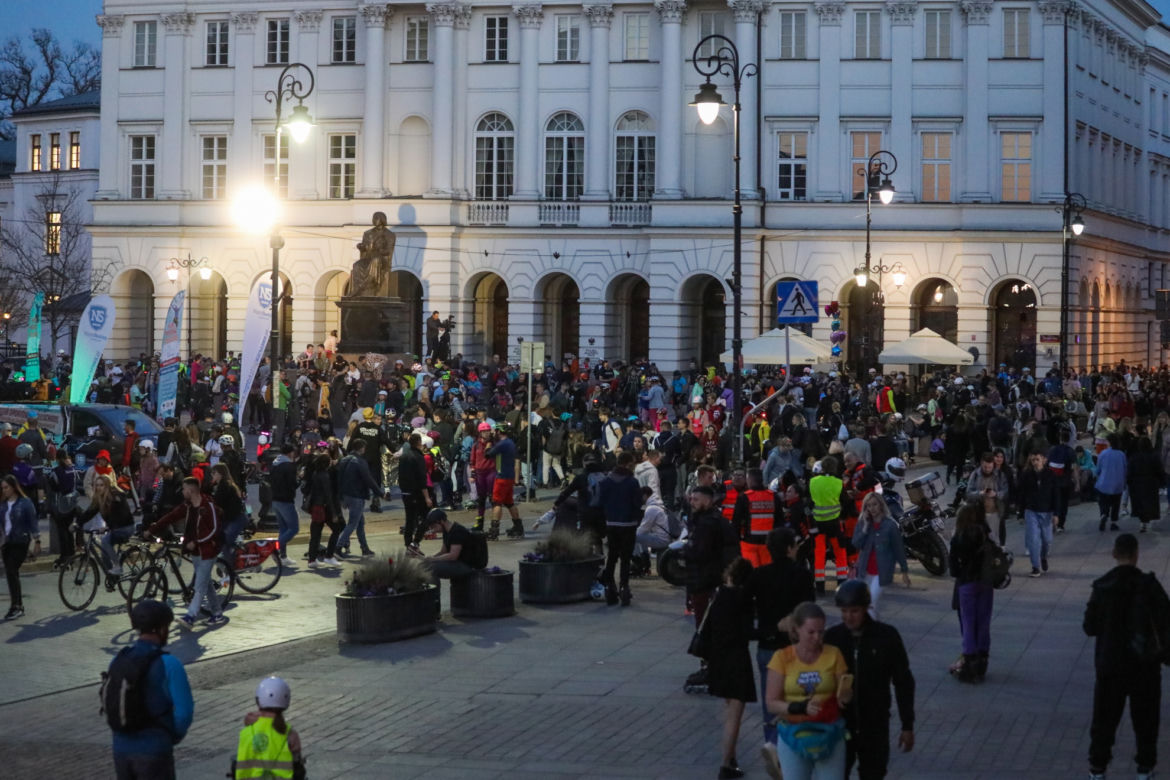 Rolkarze przejechali przez stolicę. Setki uczestników [ZDJĘCIA]