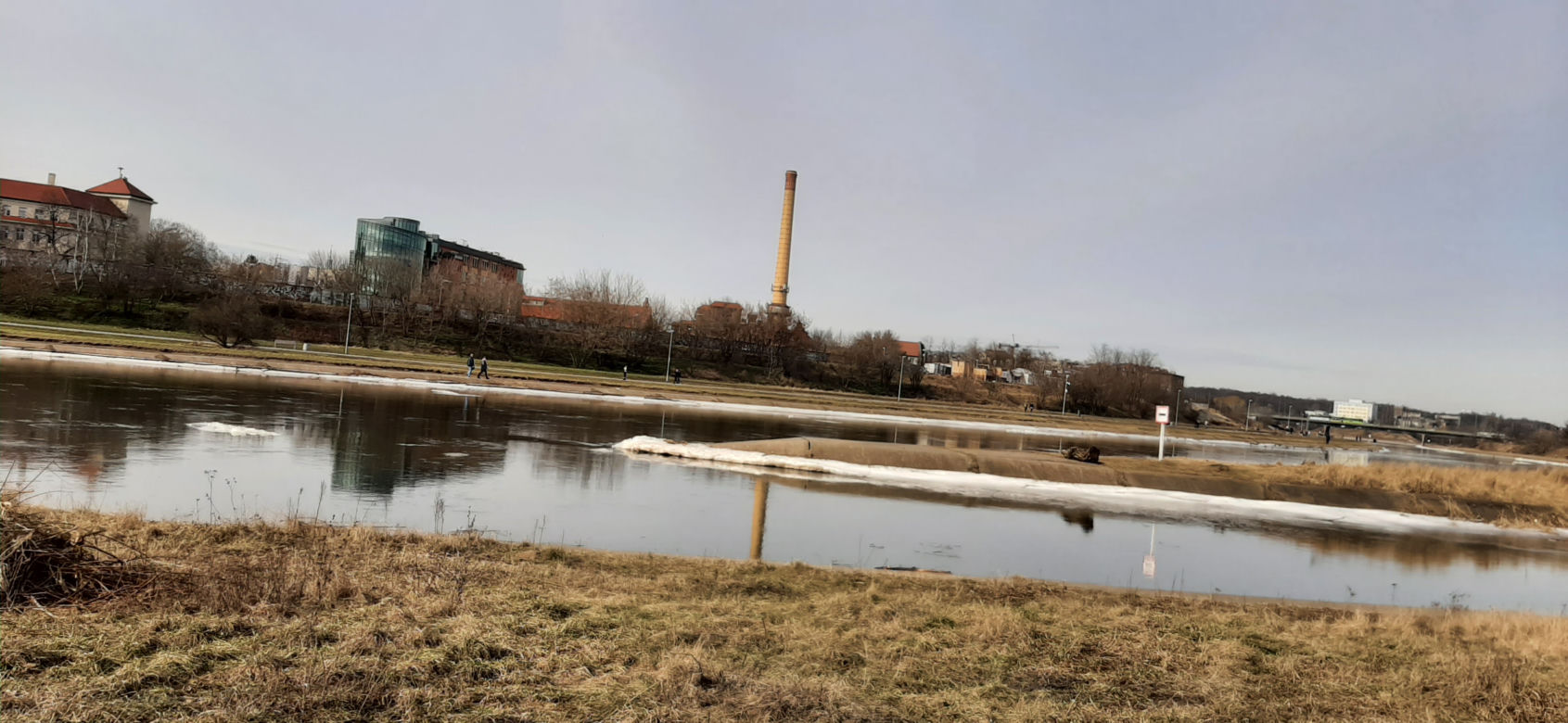 Tłumy nad Wartą w Poznaniu - 20.02.2021