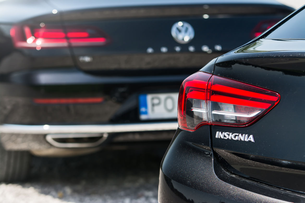 Volkswagen Arteon vs. Opel Insignia Grand Sport