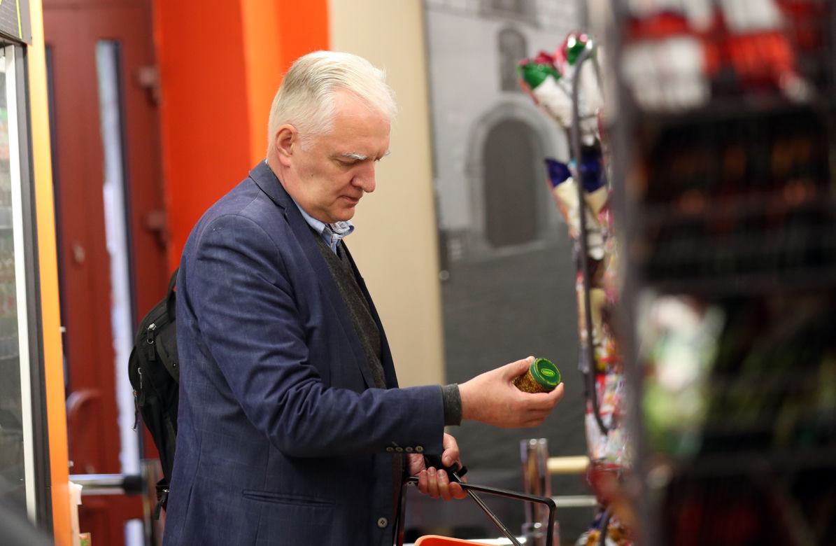 Jarosław Gowin: Po zakupach na piwko