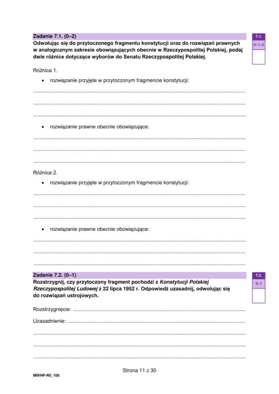Matura 2026: WOS rozszerzony 12.05.2026r. Arkusze CKE, poziom podstawowy [Formuła 2023]