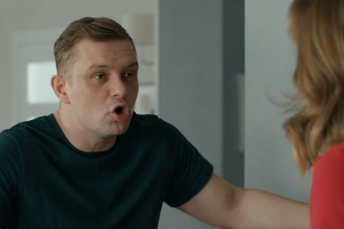 Barwy szczęścia, odcinek 3416: Asia (Anna Gzyra-Augustynowicz) , Hubert (Marek Molak)