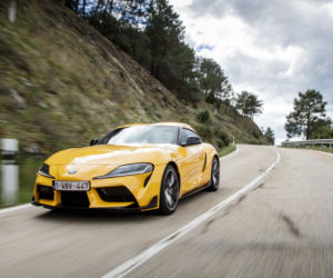 Toyota GR Supra w kolorze Nitro Yellow