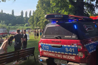 Dramatyczna akcja na kąpielisku we Wrocławiu. Szukali 16-latki pod wodą