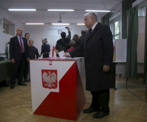 Politycy głosują: Jarosław Kaczyński