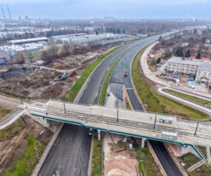 Budowa węzła Mistrzejowce na S7 w Krakowie