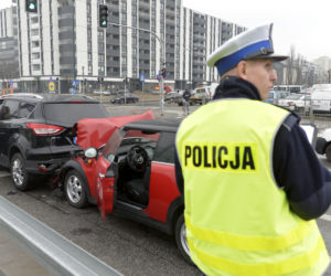 Poranny wypadek przy Ostrobramskiej