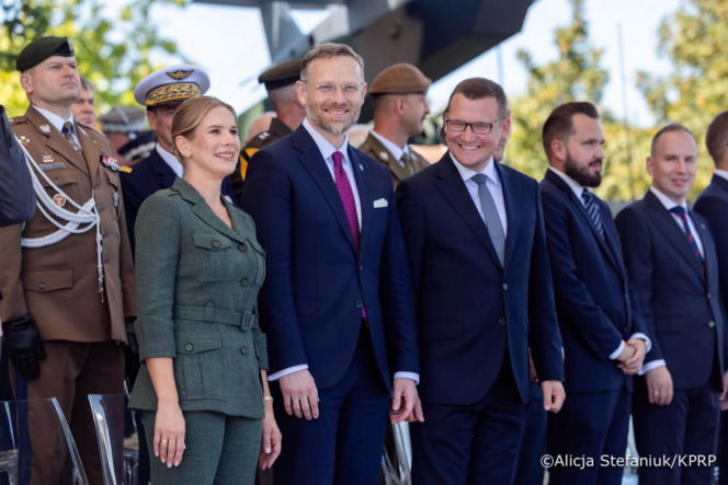 Święto Wojska Polskiego. Marta Nawrocka.