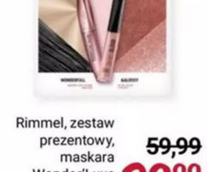 Rossmann – Wielkie promocje! Rimmel zestaw prezentowy - maskara i błyszczyk 39,99 zl/1 szt