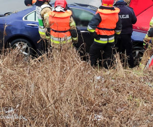 Gorzów: Samochód leżał w rzece do góry kołami