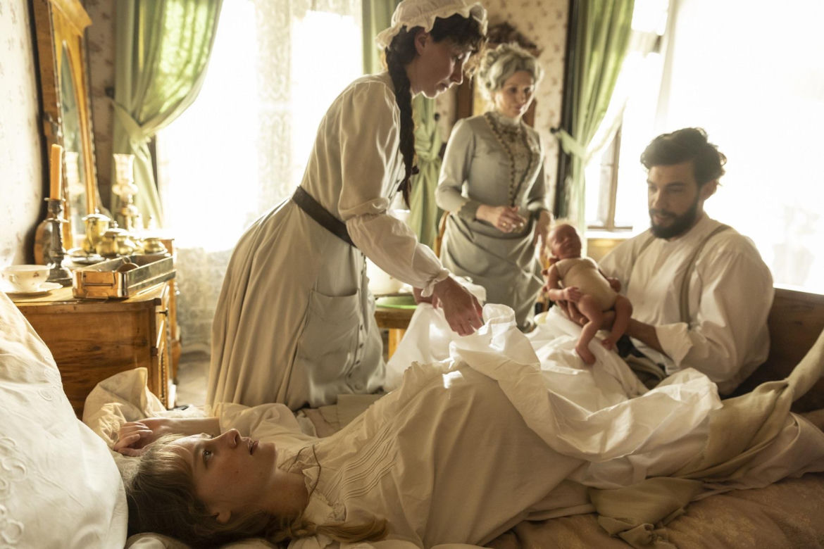 Matylda odc. 13. Matylda (Maria Kowalska), Robert Boden (Kamil Szeptycki), Wanda (Urszula Grabowska)