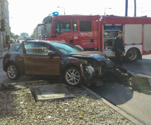 Wypadek w centrum Bydgoszczy! Tworzą się ogromne korki! [ZDJĘCIA]