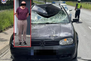 Potworne potrącenie na przejściu dla pieszych. Pijany kierowca nie pomógł rannemu 68-latkowi