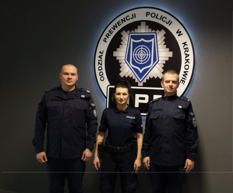 Bohaterscy policjanci