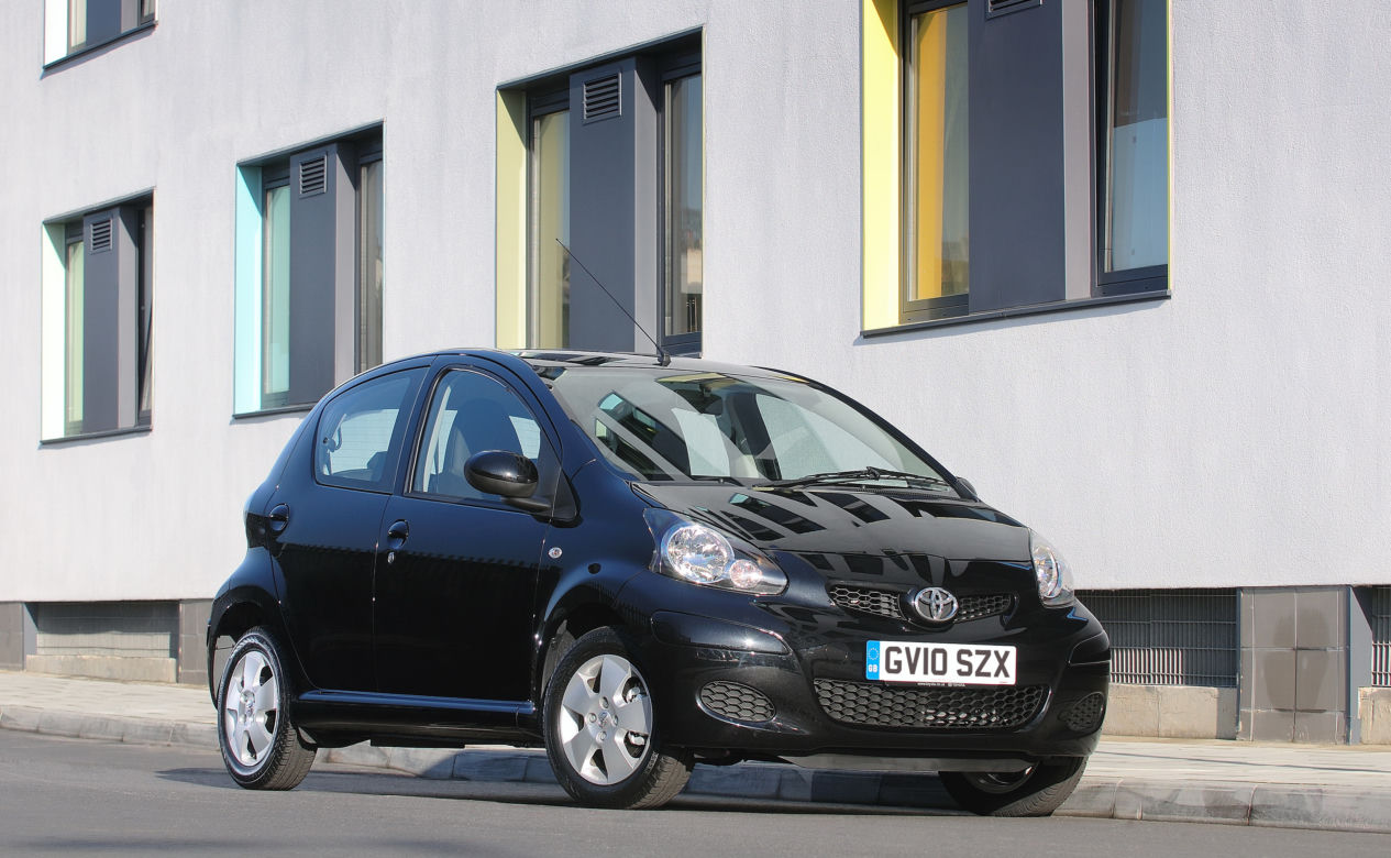 Minister rolnictwa Marek Sawicki - Toyota Aygo 2011