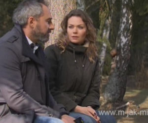 M jak miłość odc. 1148. Anna (Tamara Arciuch), Adam Werner (Jacek Kopczyński)
