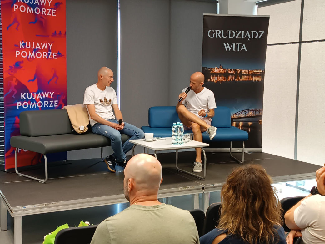 Spotkanie z gwiazdami sportu przed Półmaratonem 