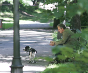 Pieski w Pałacu Prezydenckim