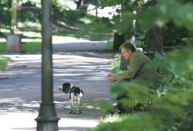 Pieski w Pałacu Prezydenckim