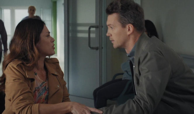 M jak miłość odc. 1915. Kasia (Paulina Lasota), Jakub Karski (Krzysztof Kwiatkowski)