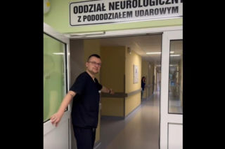 Oddział neurologiczny i pododział udarowy w szpitalu w Lesznie znów otwarty [FILM]