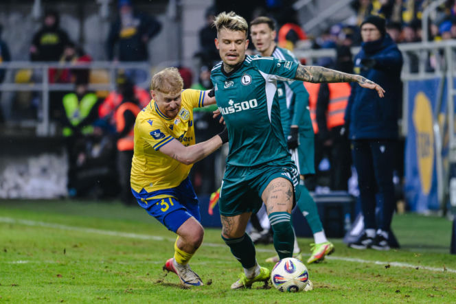 Arka Gdynia - Legia Warszawa: Zdjęcia z boiska