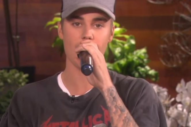 Justin Bieber akustycznie
