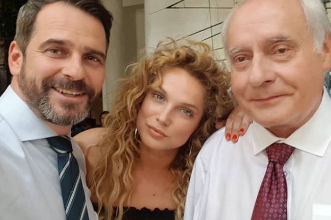 Przyjaciółki 12 sezon, Patrycja (Joanna Liszowska), Wiktor (Paweł Deląg), teść Patrycji (Tadeusz Huk)