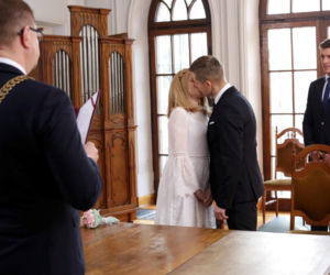 M jak miłość, Paweł (Rafał Mroczek) i Katia (Joanna Jarmołowicz)