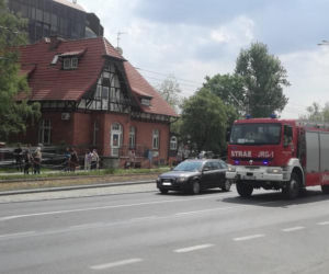 Wypadek niedaleko Dworca Wschodniego w Toruniu. Skoda uderzyła w tramwaj