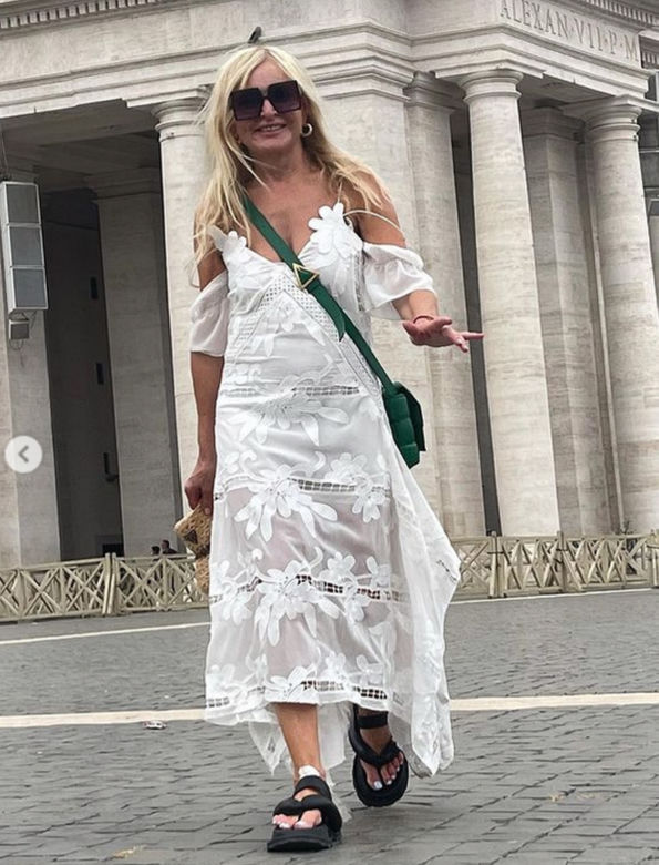 Stopy Moniki Olejnik