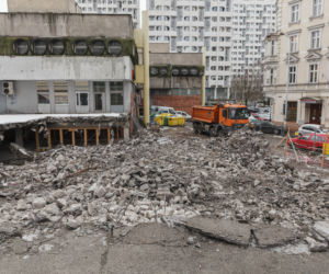 Wyburzają esplanadę przy placu Grunwaldzkim