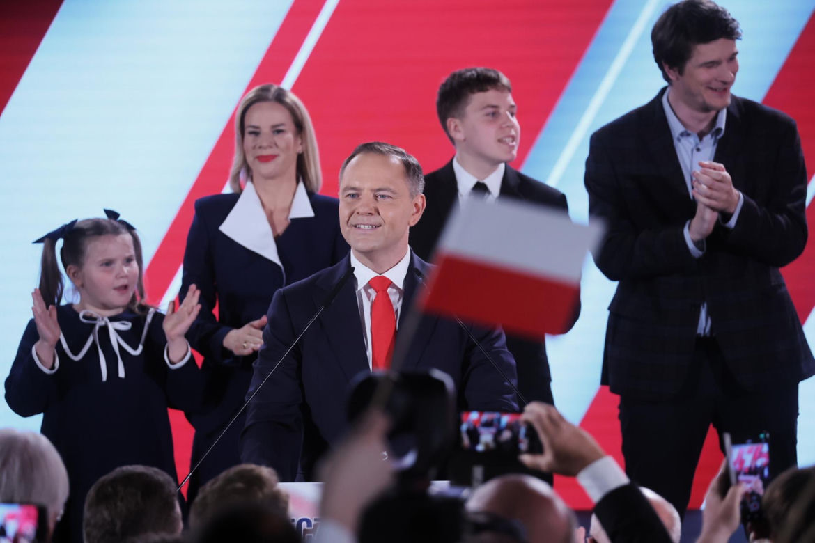 Tak córeczka Nawrockiego skradła show tacie! 