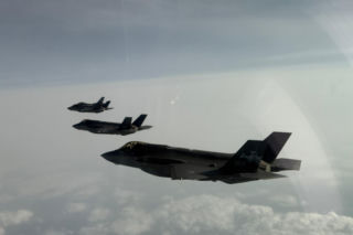 F-35 nad Polską. Tu zobaczysz supernowoczesne myśliwce