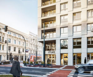 ŁÓDŹ: Narożnik ul. Ogrodowej i Nowomiejskiej ZOSTANIE ODBUDOWANY! Powstaje tam Manu Park! [WIZUALIZACJE]