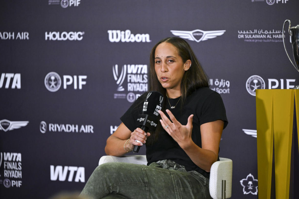 Tenisistki na konferencji WTA Finals