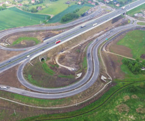 Budowa węzła Niepołomice na autostradzie A4