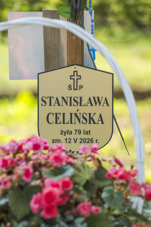 Stanisława Celińska - grób