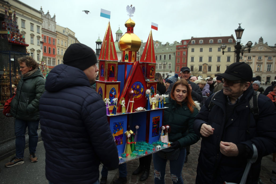 Świąteczne szopki w Krakowie 2022.